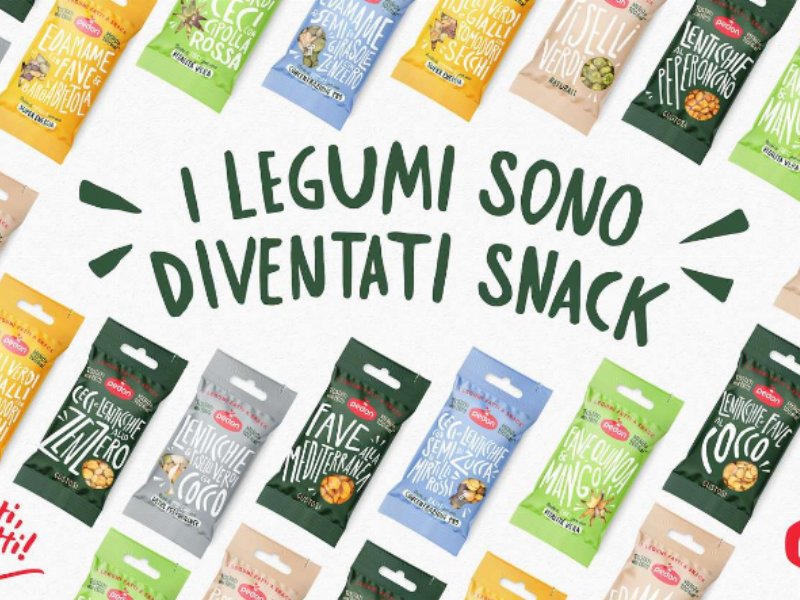 Pedon lancia i legumi tascabili per un break rivoluzionario: naturali, funzionali o gustosi, per ogni pausa c’è uno snack