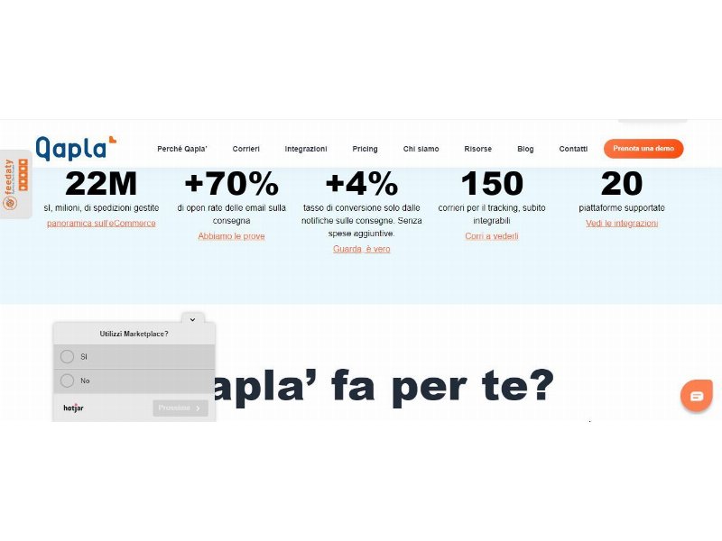 Qapla’, post lockdown: diminuiscono del 21% le spedizioni degli acquisti online