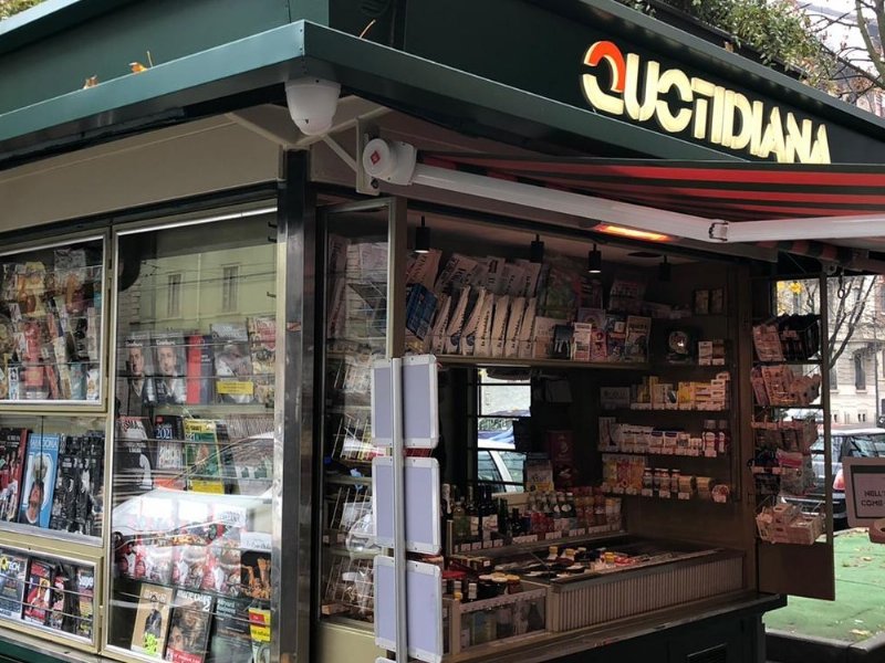 Quotidiana: inaugurata la prima edicola del network a Milano