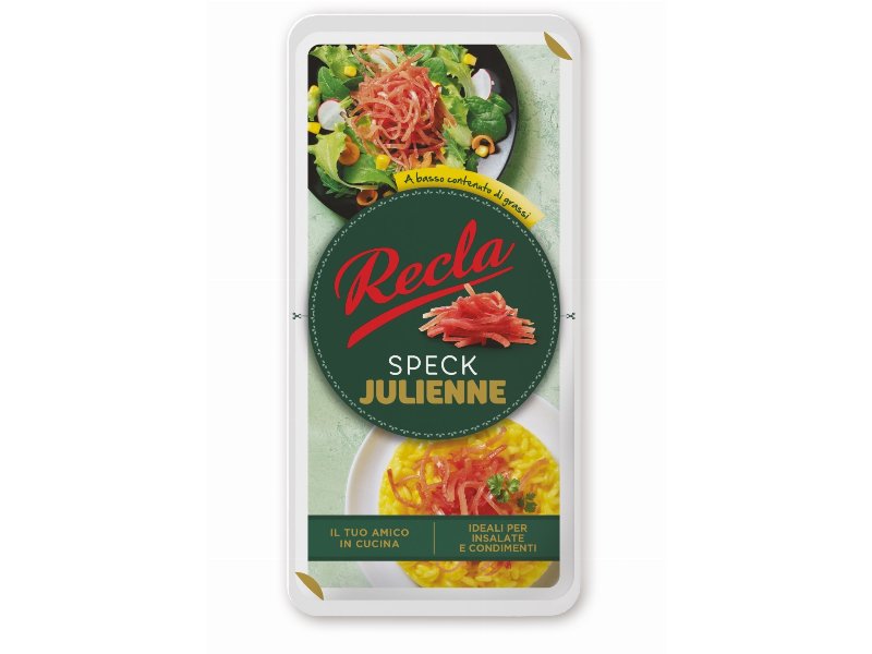 Recla propone  le Julienne di speck