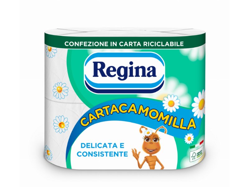 Regina Cartacamomilla "cambia veste"