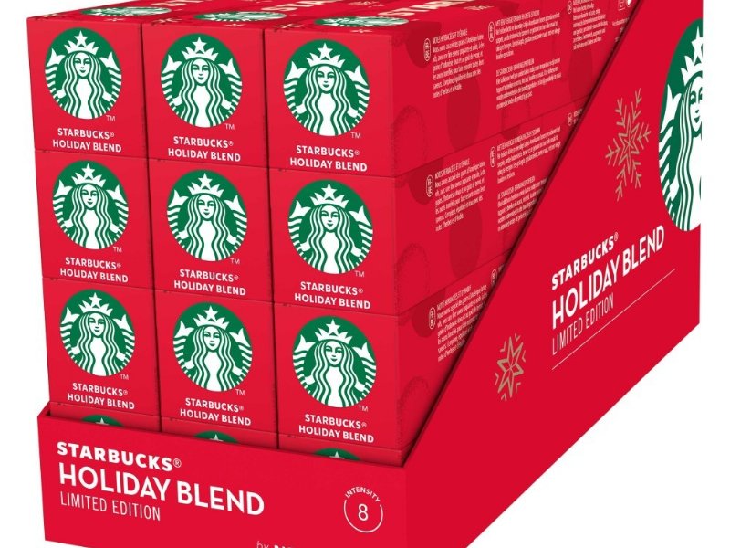 Starbucks porta per Natale le nuove varietà Holiday Blend e Toffee Nut latte