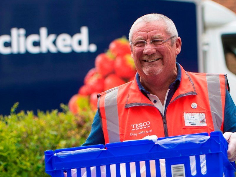 Tesco, un milione di consegne in una settimana