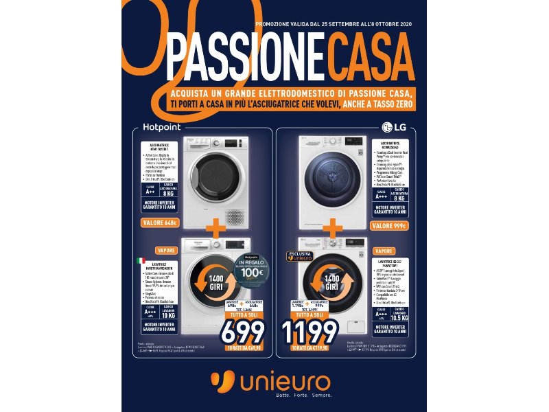 Unieuro: torna “Passione casa”