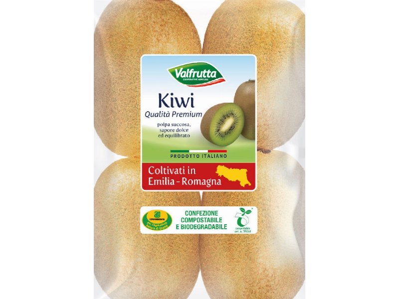 Valfrutta fresco, il kiwi è sempre più green