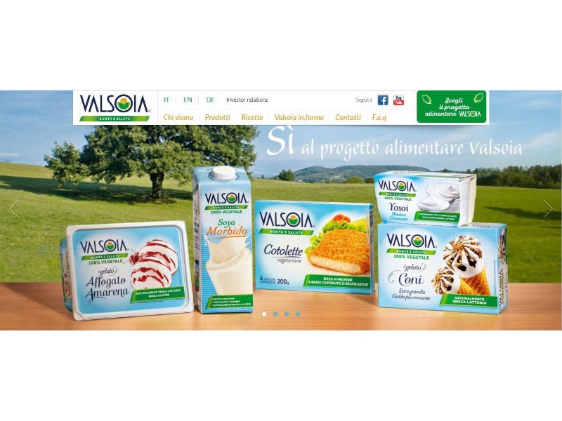 Valsoia: il consiglio di amministrazione approva la relazione intermedia sulla gestione relativa al 1° semestre 2020