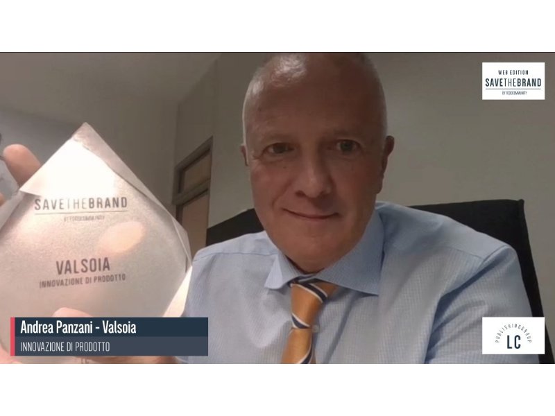 Valsoia premiata a "Save the brand 2020"