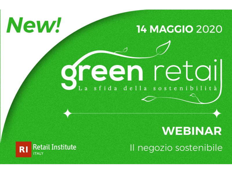 Webinar “Green Retail: il negozio sostenibile”