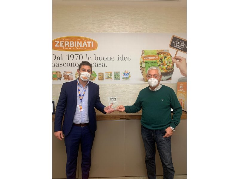 Zerbinati insignita del “Charity Award 2020” del Banco Alimentare Piemonte