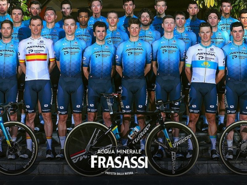  Acqua Frasassi al Giro d’Italia con Astana-Premier Tech