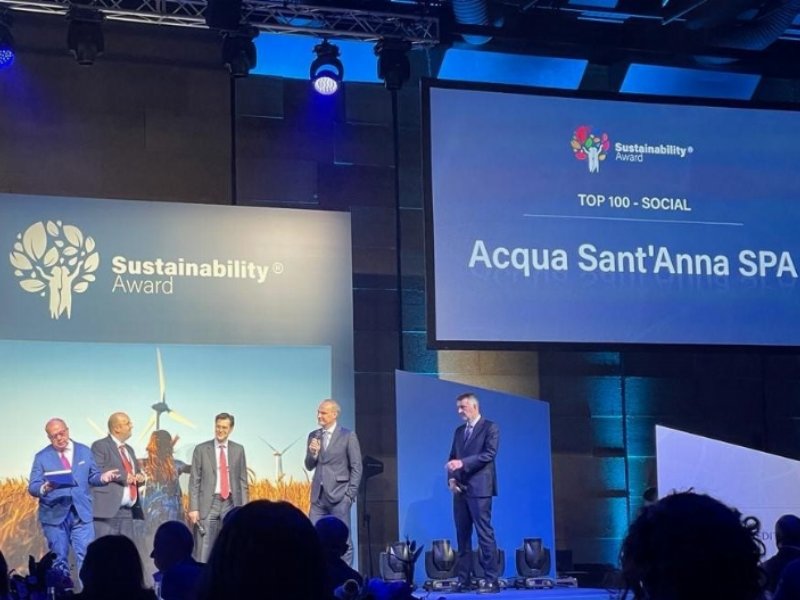 Acqua Sant’Anna riceve il Sustainability Award