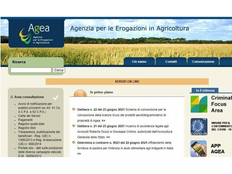 Agea alla guida del progetto “Criminal Focus Area”