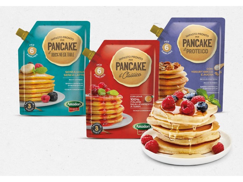 Amadori presenta i nuovi preparati per Pancake