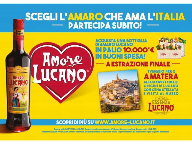 Amaro Lucano: la consumer promo invernale di dedicata a tutte le famiglie italiane