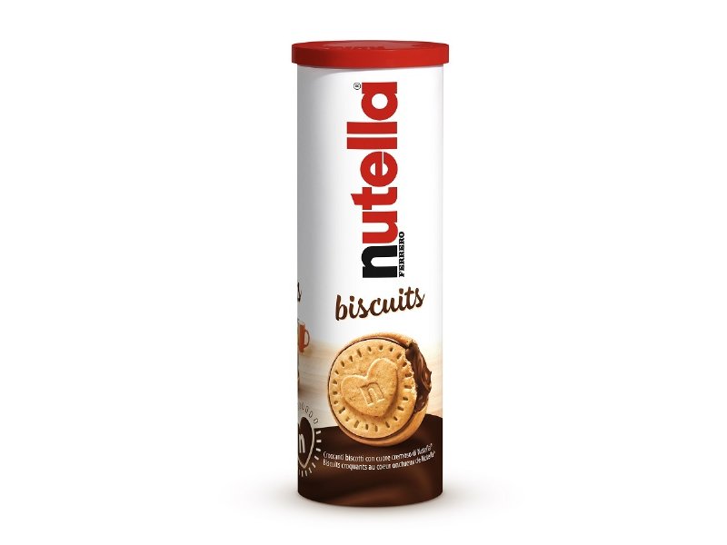 Arriva il tubo di Nutella Biscuits