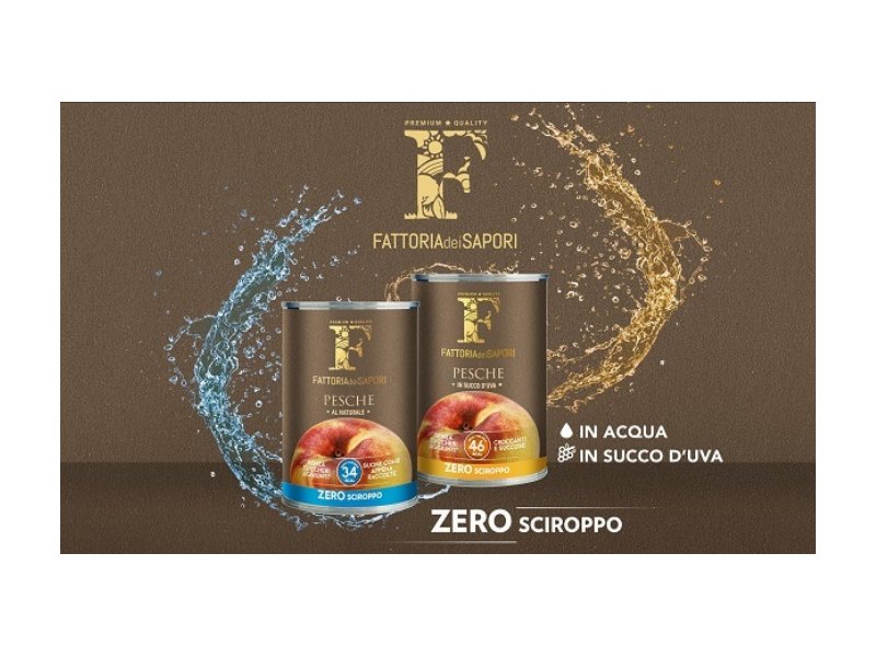 Fattoria dei Sapori propone le Pesche Zero Sciroppo