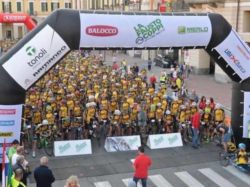 Balocco in sella alla Gran Fondo Internazionale Fausto Coppi