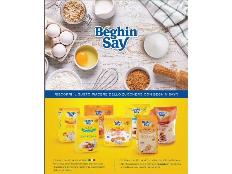 Béghin Say® lancia il suo nuovo website: www.beghin-say.it Più di 40 ricette da scoprire!