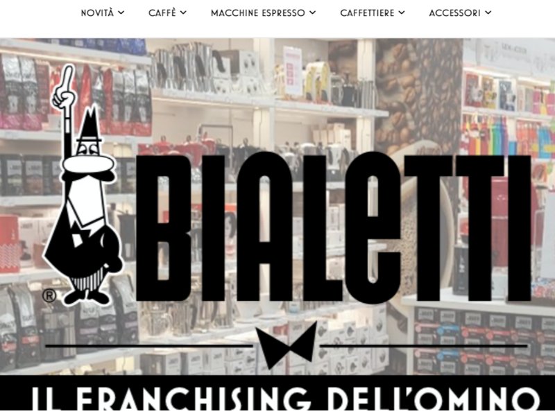 Bialetti lancia il Progetto franchising