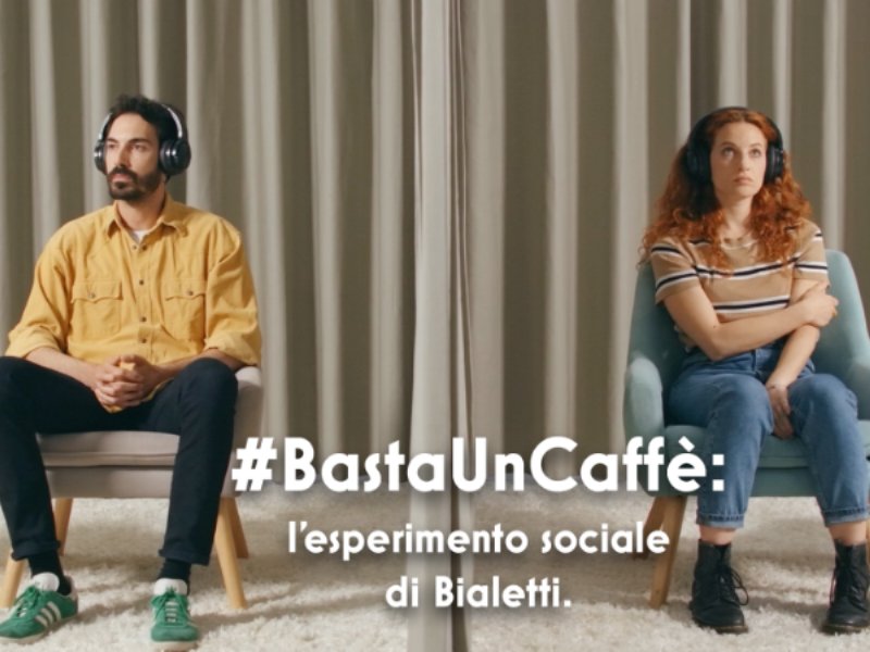 Bialetti lancia la nuova campagna digital #BastaUnCaffè