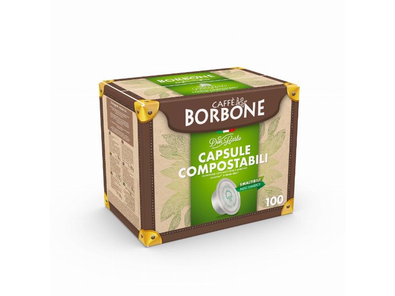 Caffè Borbone lancia la capsula compostabile Don Carlo