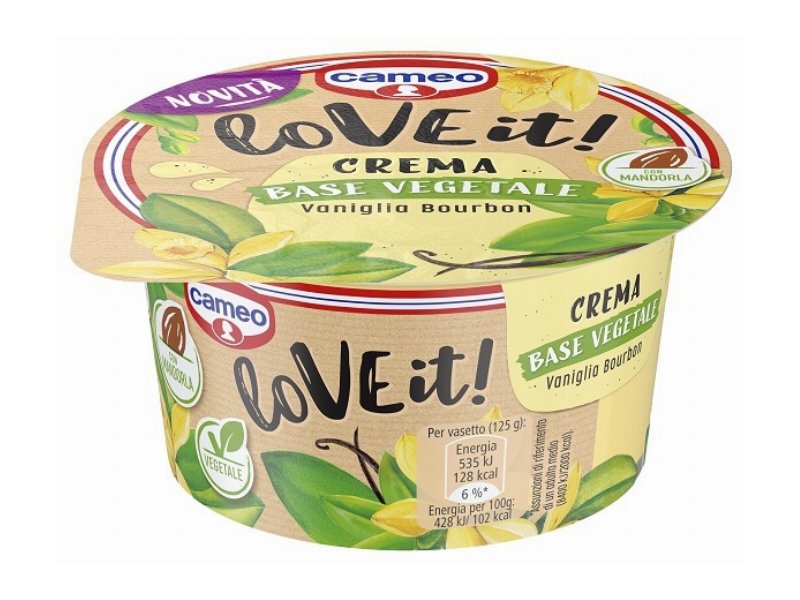 Cameo presenta la nuova gamma di creme fresche a base vegetale