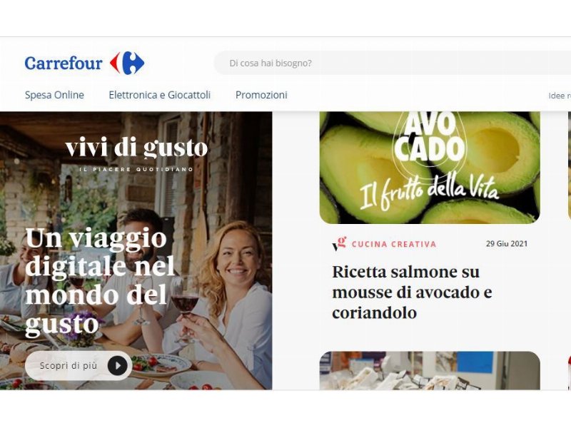 Carrefour Italia presenta Vivi di Gusto