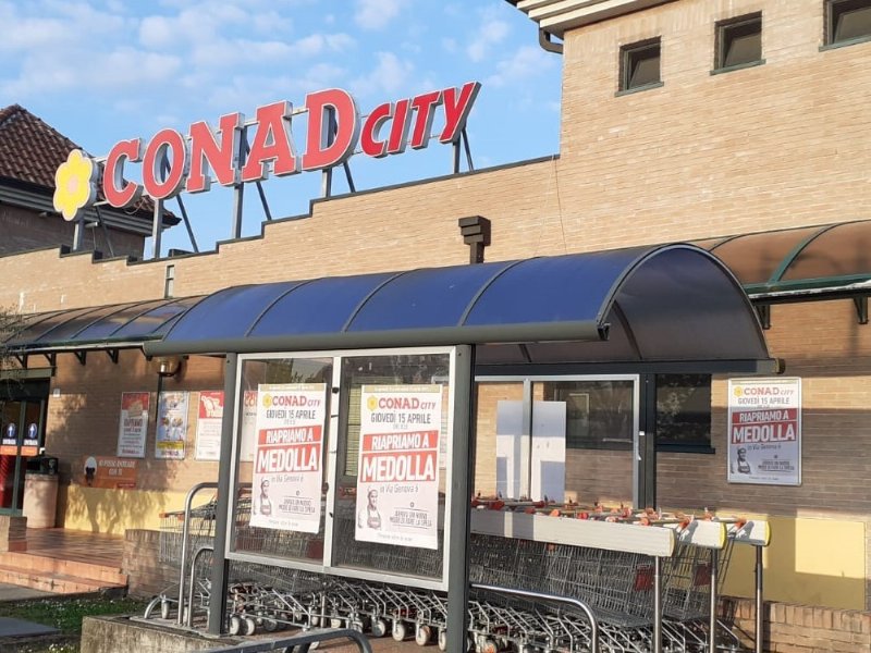 Conad City riapre a Medolla (Mo)