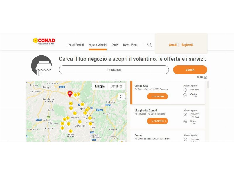 Conad: nuova apertura a Perugia