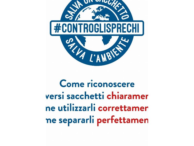 Conai: al via la nuova campagna per allungare la vita dei sacchetti per la spesa