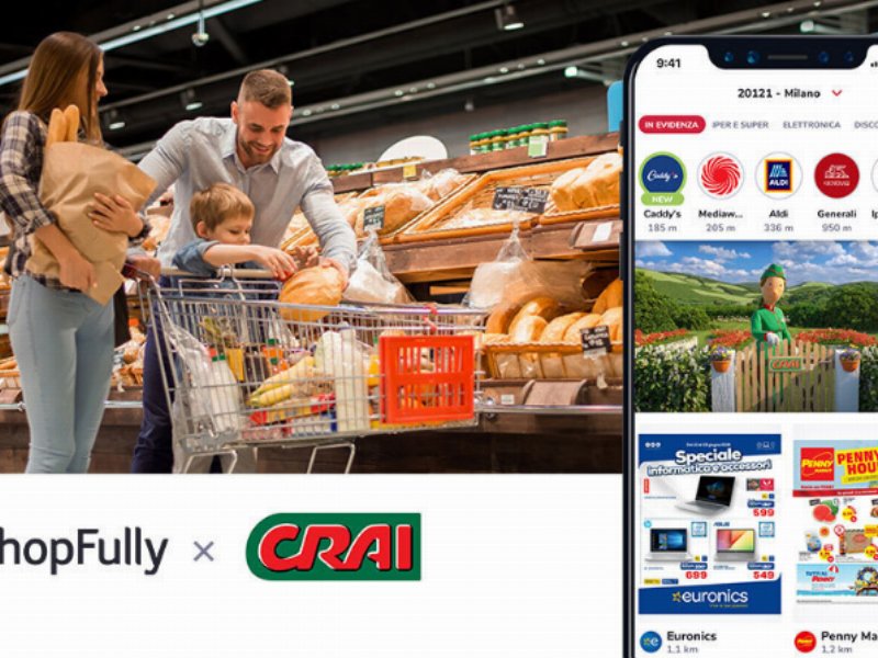 Cresce la partnership Crai - ShopFully