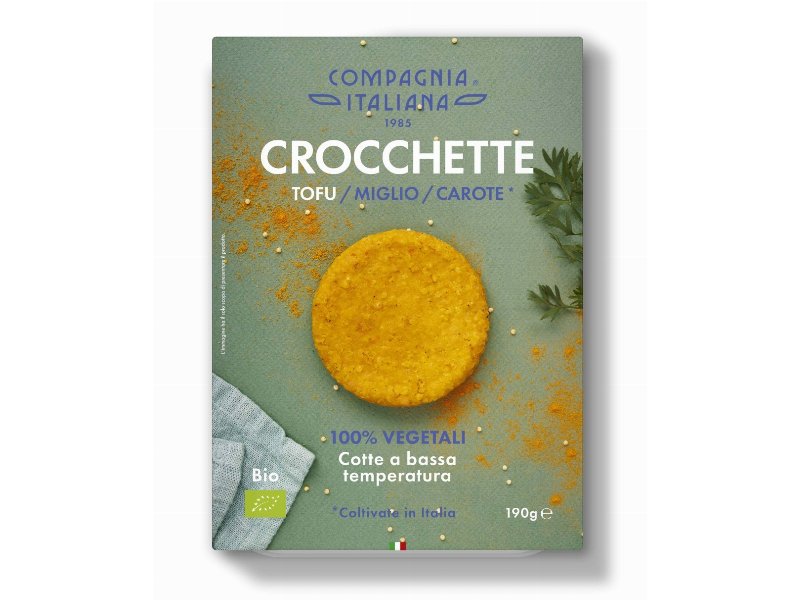 Da Compagnia Italiana le Crocchette tofu, miglio e carote