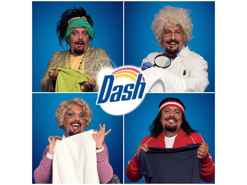 Dash (P&G): al via la campagna con Enrico Brignano