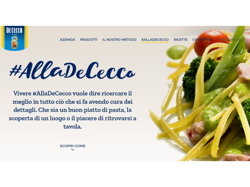 De Cecco: iniziate le consegne di 500.000 pacchi di pasta al Banco Alimentare