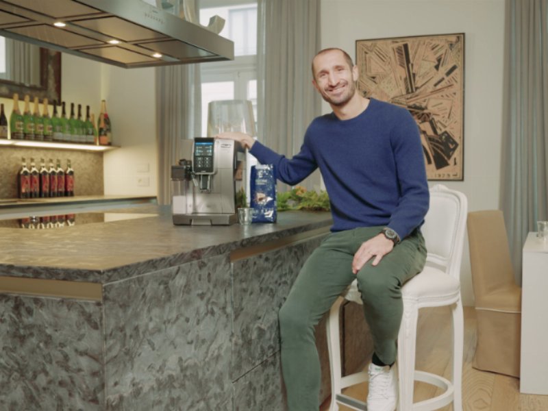 De’Longhi sceglie Chiellini per la campagna social