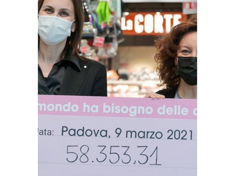 Despar: conclusa la raccolta fondi "Il mondo ha bisogno delle donne"