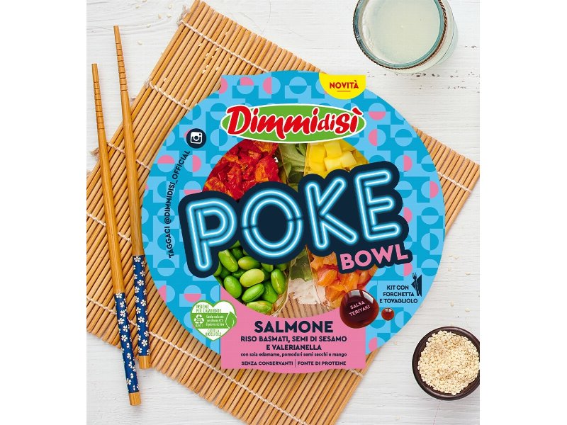 Dimmidisì: arrivano le poke bowl