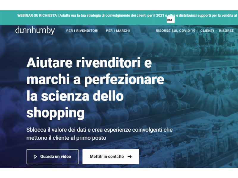 Dunnhumby presenta RPI, l’indice di preferenza dei retailer 2021