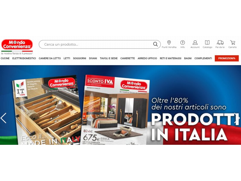 È online il nuovo sito di Mondo Convenienza