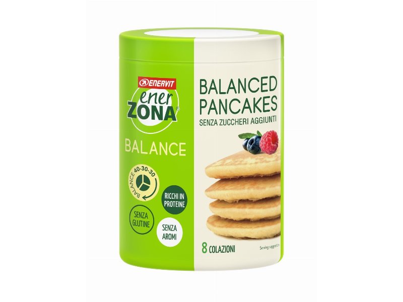 Enerzona balanced pancakes: i primi perfettamente bilanciati in Zona