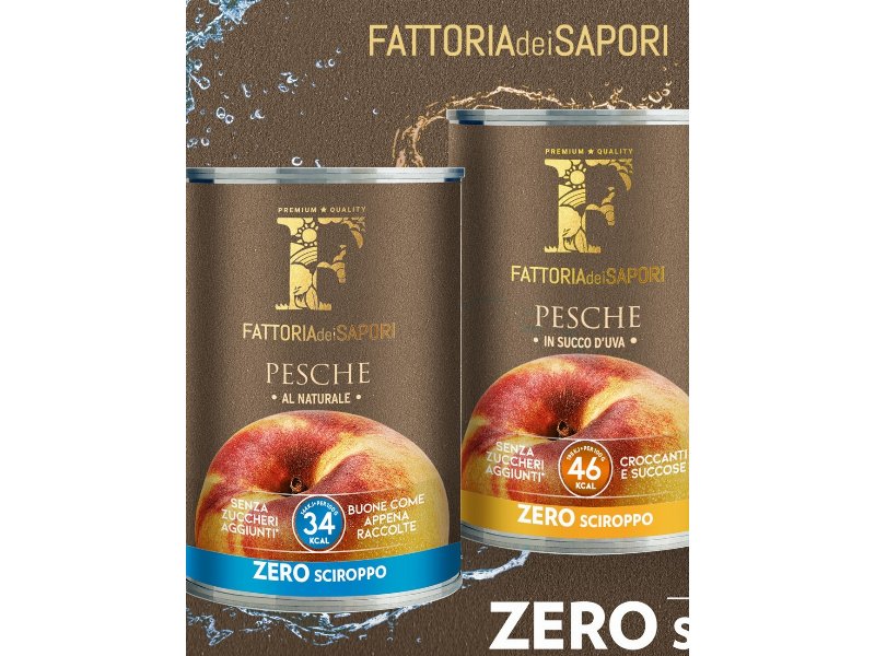 Fattoria dei Sapori: sì alle pesche Zero sciroppo