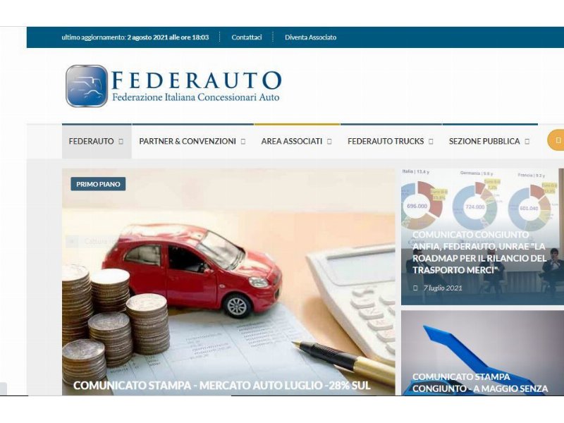 Federauto: soddisfazione per il rifinanziamento degli incentivi