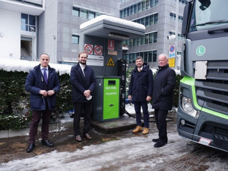 Fercam attiva un distributore per il biocarburante Hvo