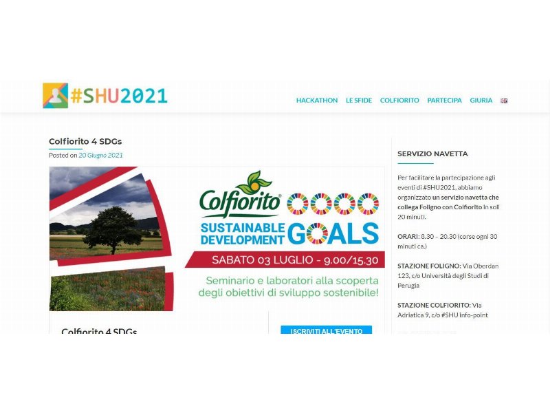 Fertitecnica Colfiorito e FAO insieme per il “Social Hackaton Umbria 2021”