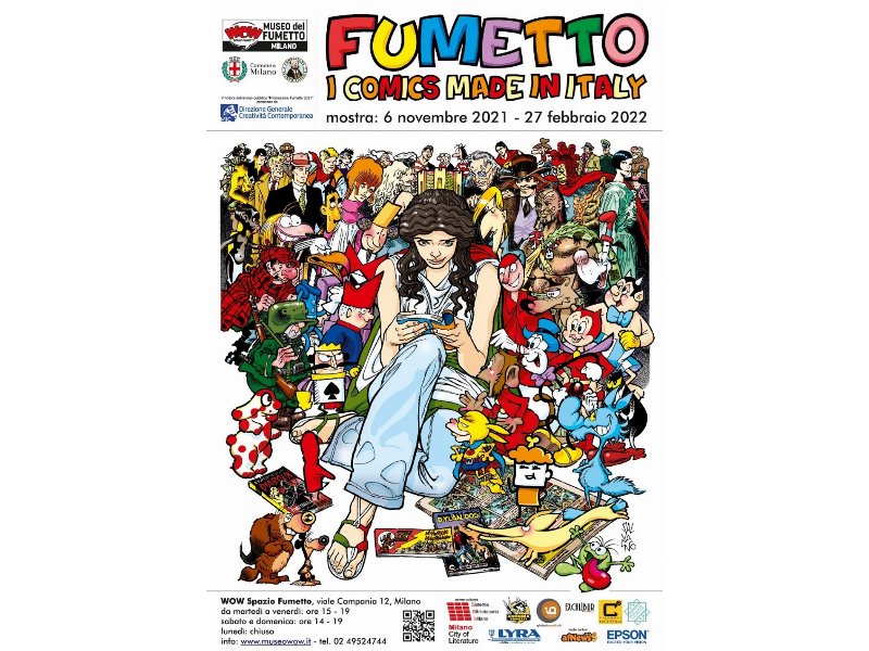 Fila supporta Wow e la mostra “Fumetto. I Comics Made in Italy”