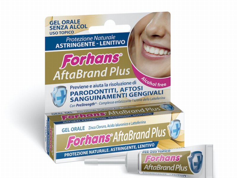 Forhans lancia AftaBrand Plus