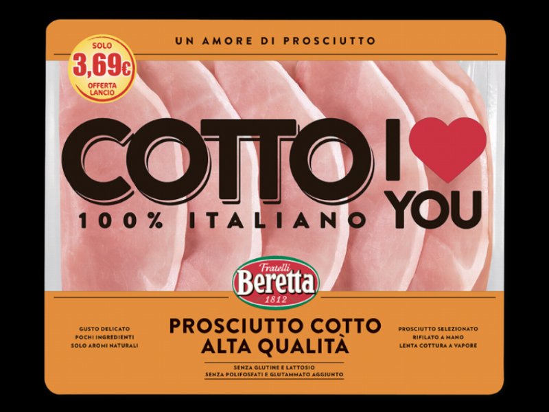 Fratelli Beretta debutta sul mercato premium del prosciutto cotto con il nuovo Cotto I Love You