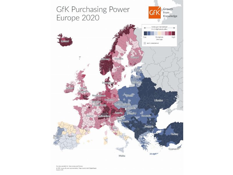 GfK: nel 2020 il retail non food perde il 3% a livello europeo