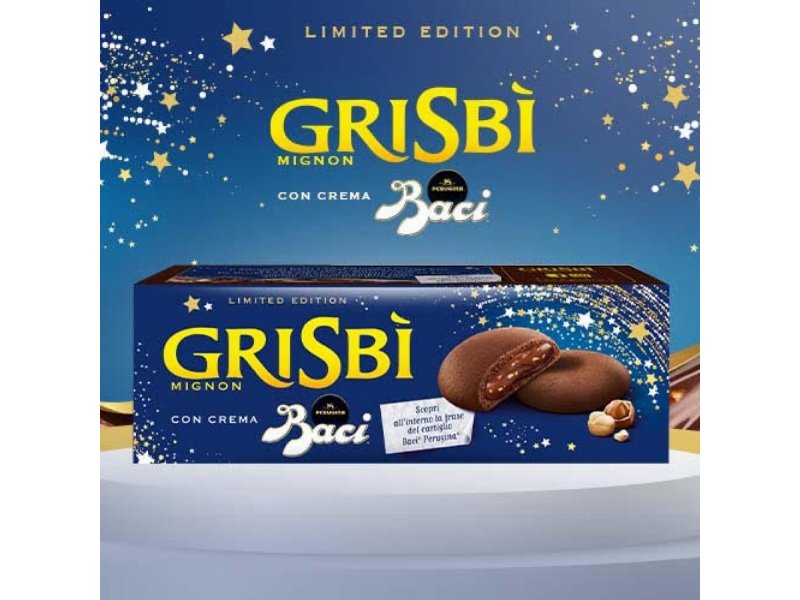 Grisbì con crema Baci Perugina nuova Limited edition