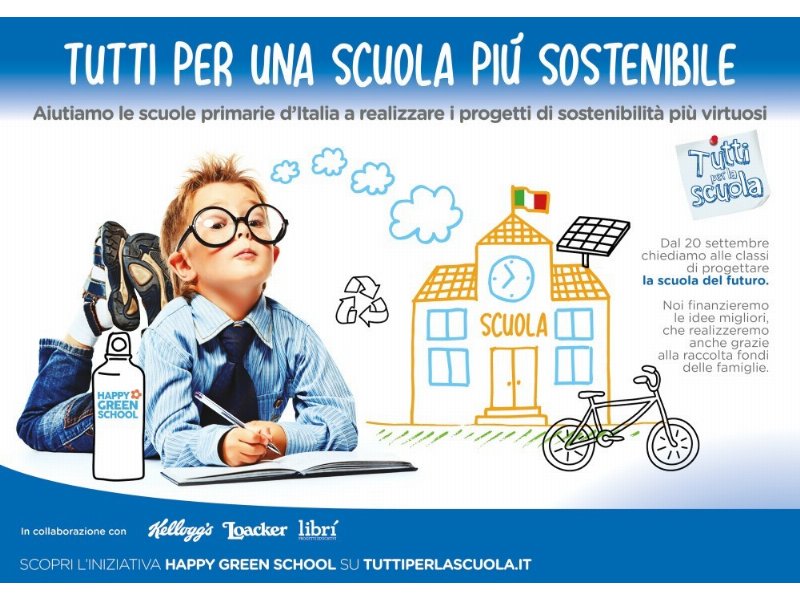 Happy Green School: al via il nuovo progetto di educazione alla sostenibilità